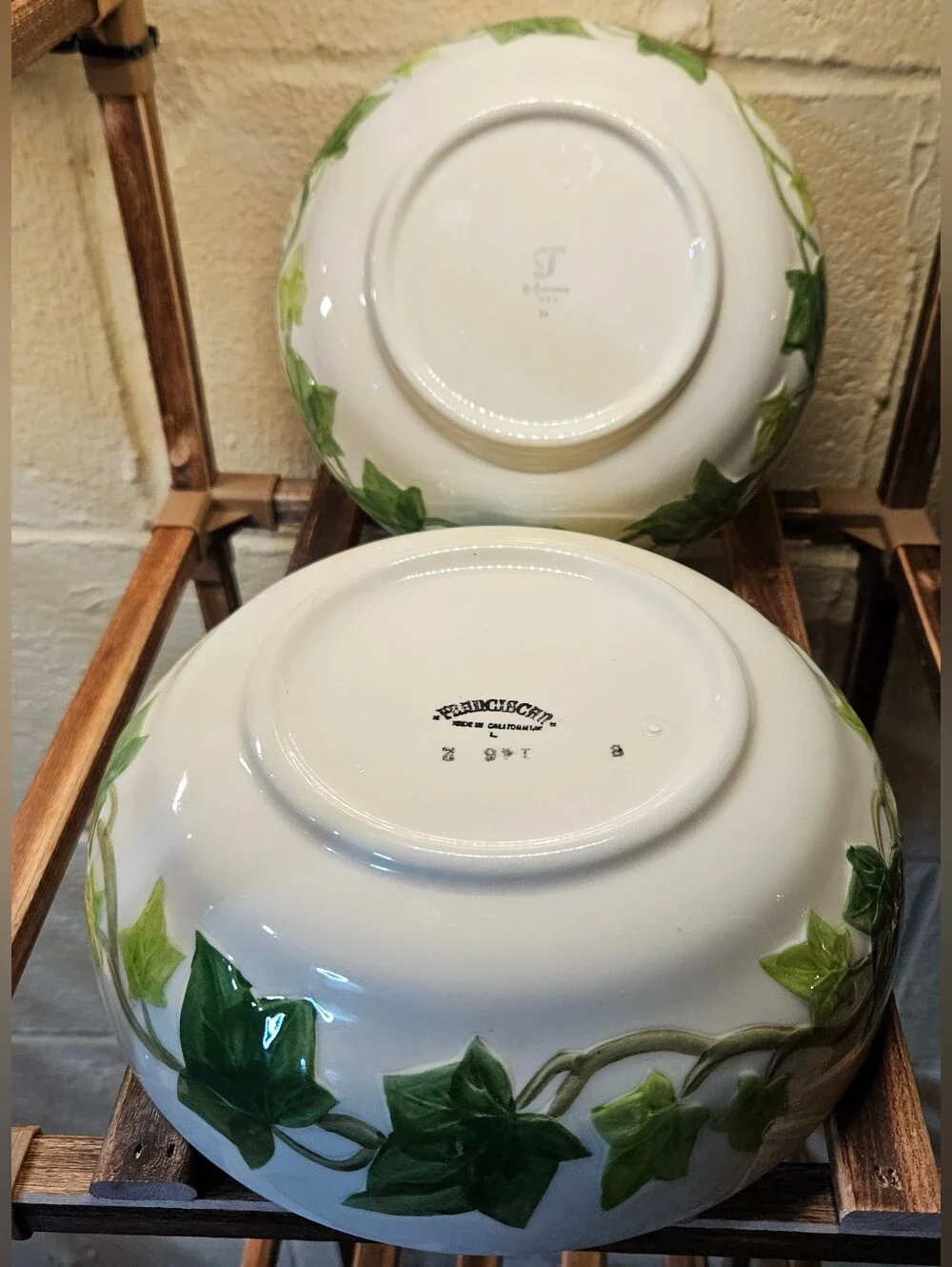 Franiscan Ivy Bowl Set